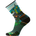 Hike Targeted Cushion Trail Trekker Print Crew Socks