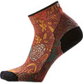 Women's Bike Zero Cushion Paisley Print Ankle Socks