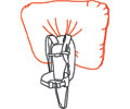Backpacks with airbag