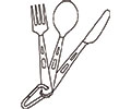 Couverts/Accessoires